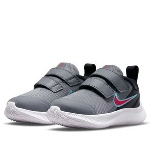 Nike Kids Gray and Pink Sneakers‎